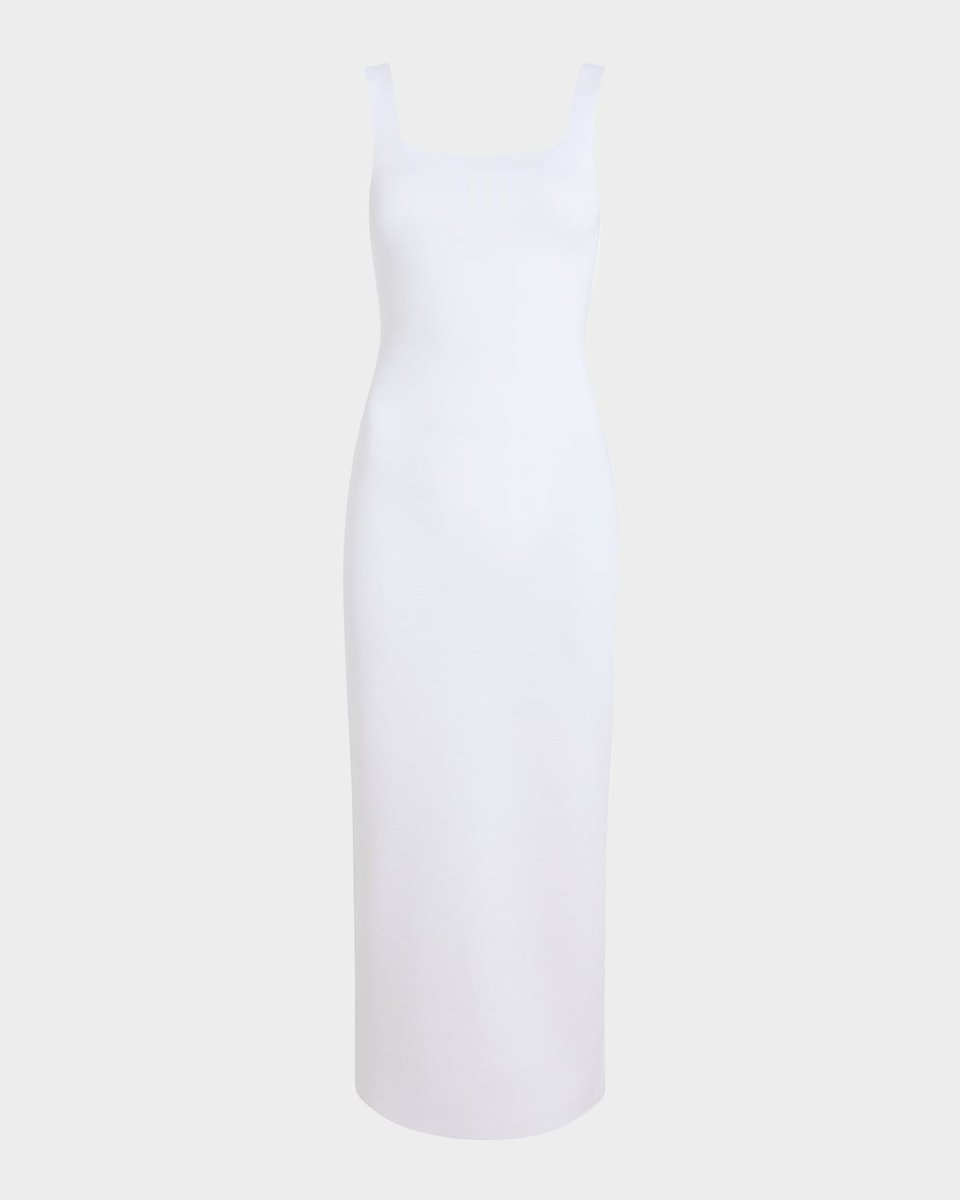 Dixi Square-Neck Sleeveless Knit Maxi Dress